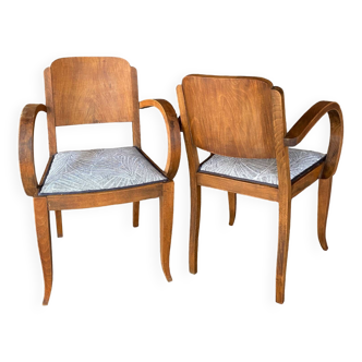 Pair of Bridge armchairs