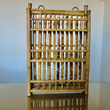 Wall mail holder bamboo mail storage 50s
