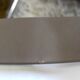 Roche Bobois dining table design chromed metal and smoked glass – 70s