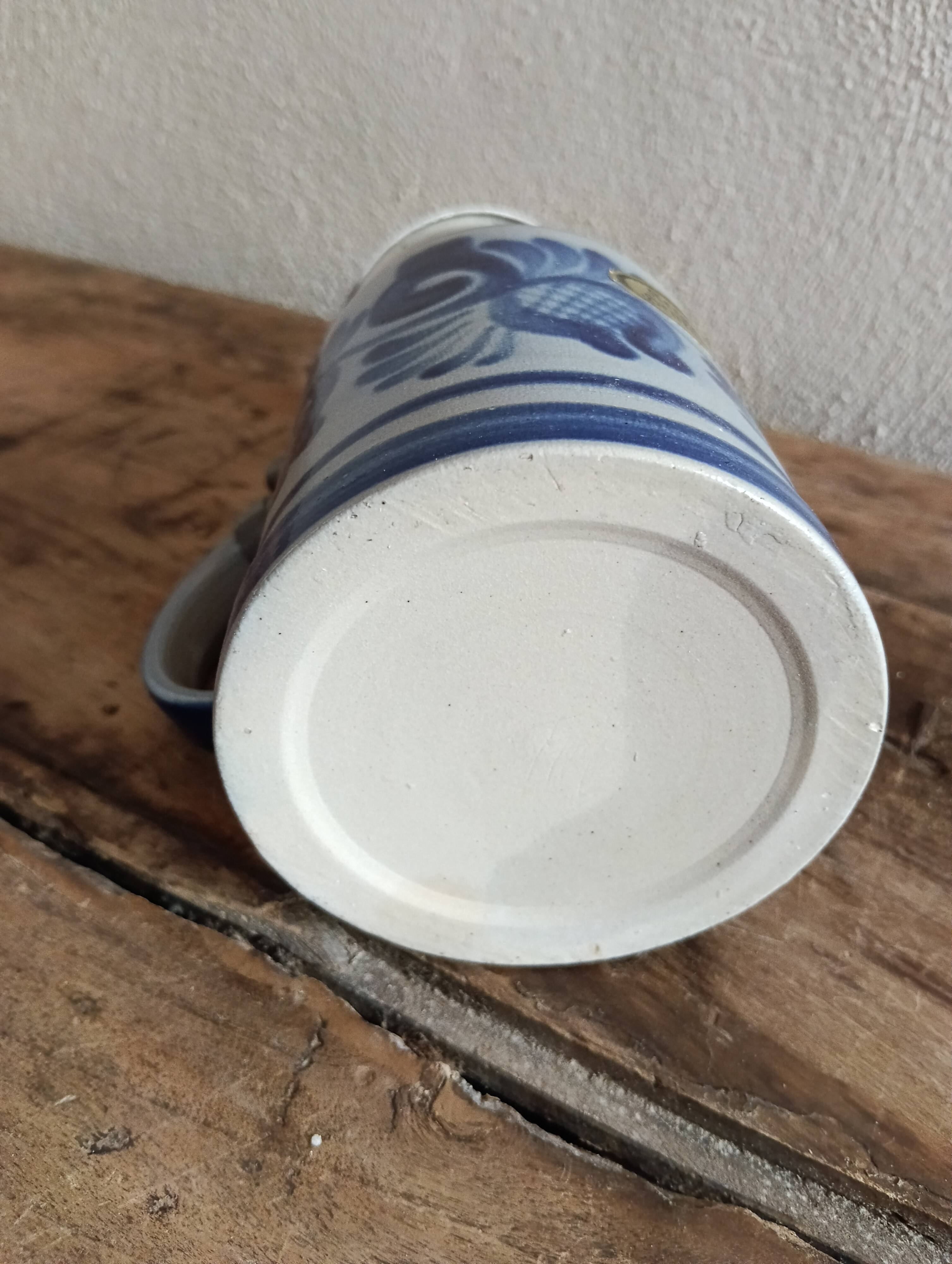 CHOP A GERMAN BEER IN GREEK "KERAMIK HEUKÄUFER" VINTAGE