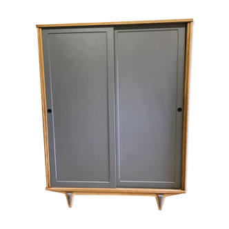 Seventies wardrobe with sliding doors