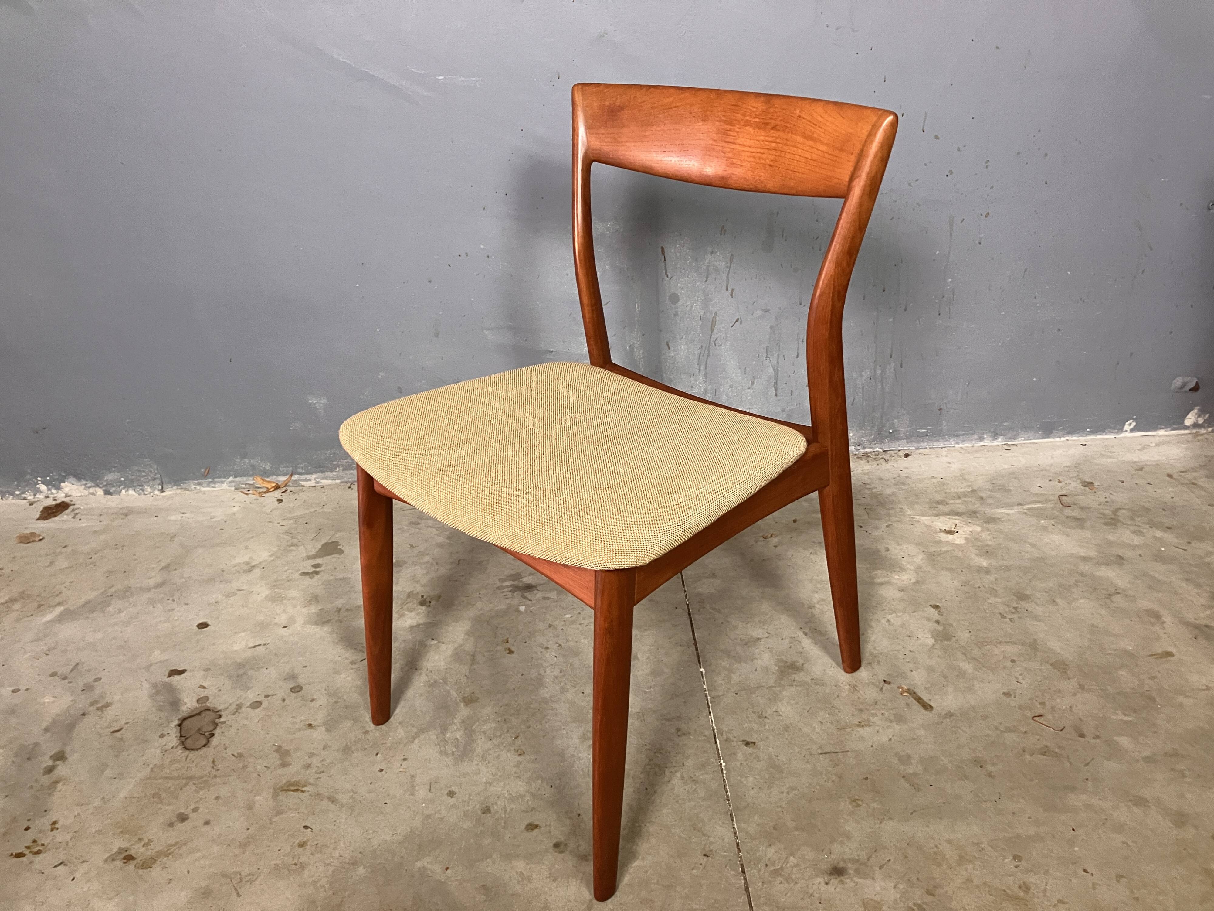 Chaises de salle à manger design danois 6 Viborg Stolefabrik R. Borregaard