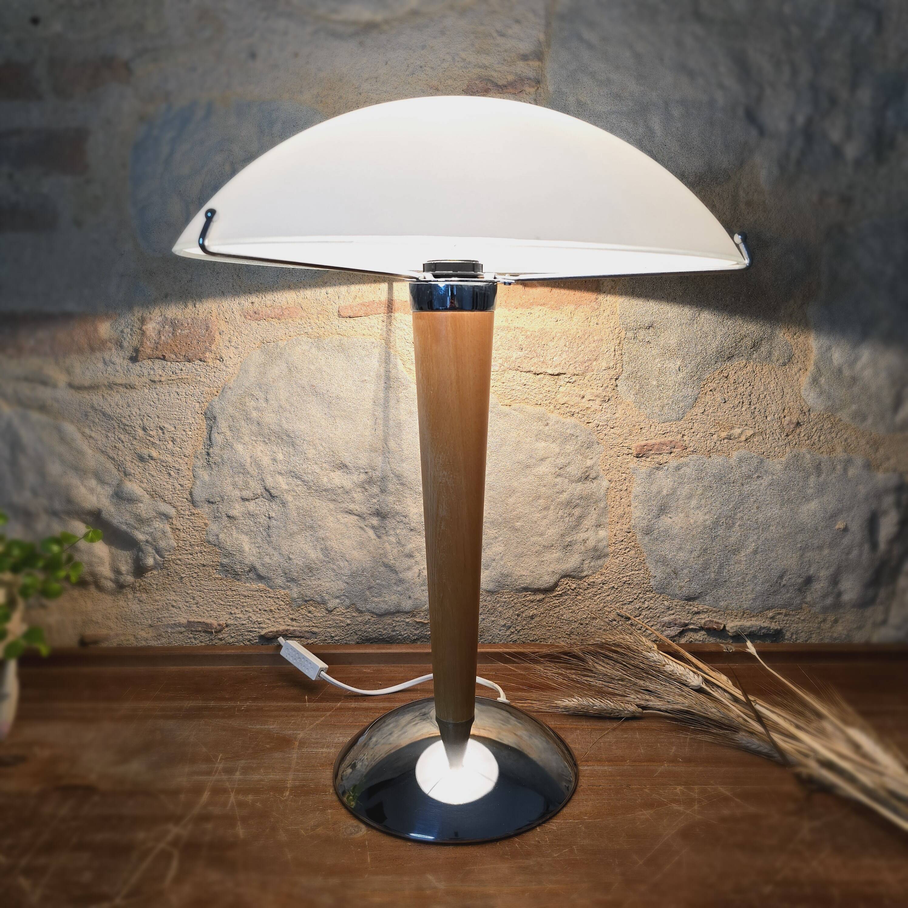 Modern mushroom lamp ikea kvintol vintage 80s/90s