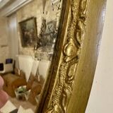 Miroir ancien biseauté