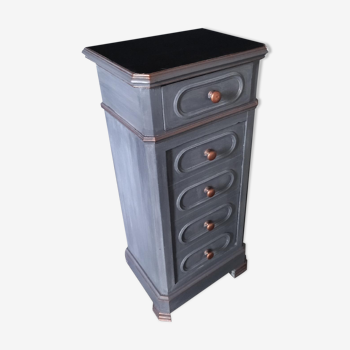 Patinated chest of drawers