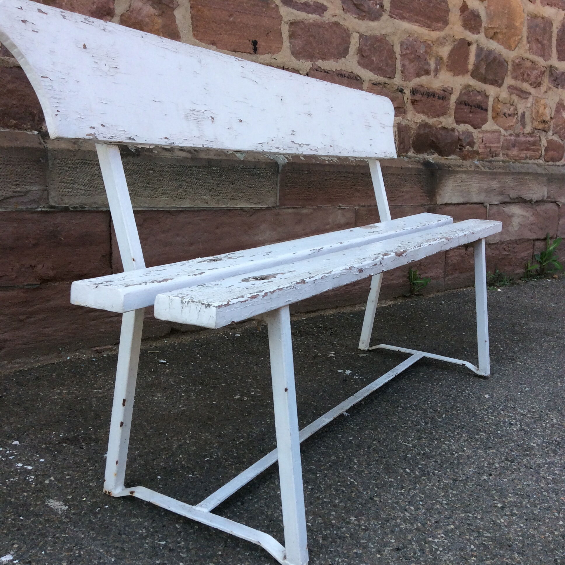 Vintage garden bench
