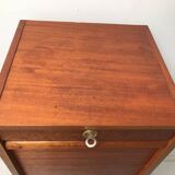 Wooden filing cabinet from the 60s and 70s