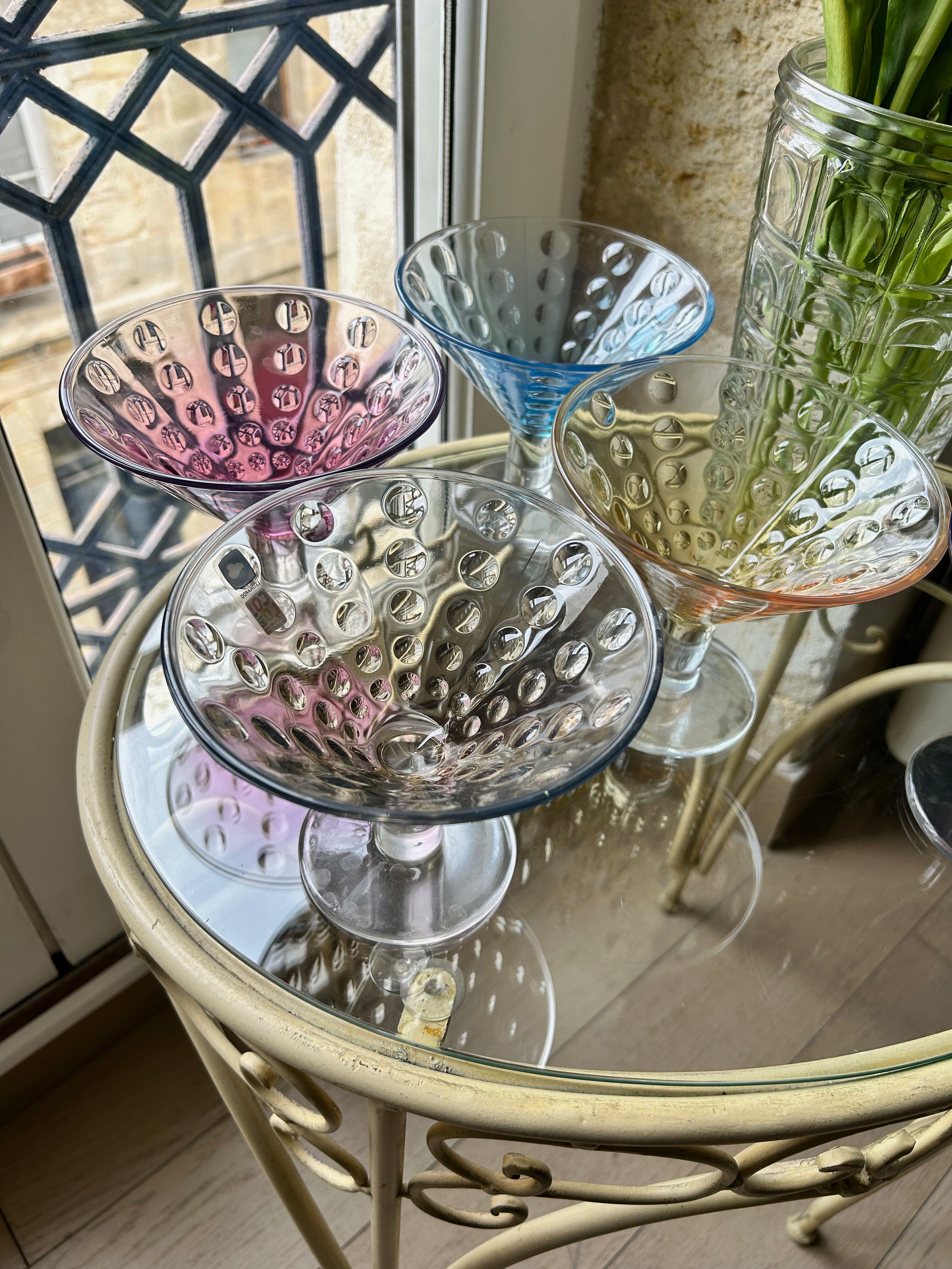 Set of 6 ice cream cups Leonardo