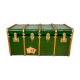 Old XXL arched mail transport trunk