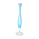 Vase soliflor opaline bleu Italie