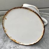 Pichet blanc tôle émaillée