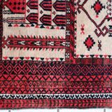 Tapis de prière antique Baluch – 86 x 129 cm – Début du XXe siècle - 1C975