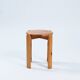 Tabouret en pin, à la manière de Rainer Daumiller