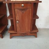 Pair of vintage bedside tables 40s