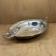 Silver metal basket