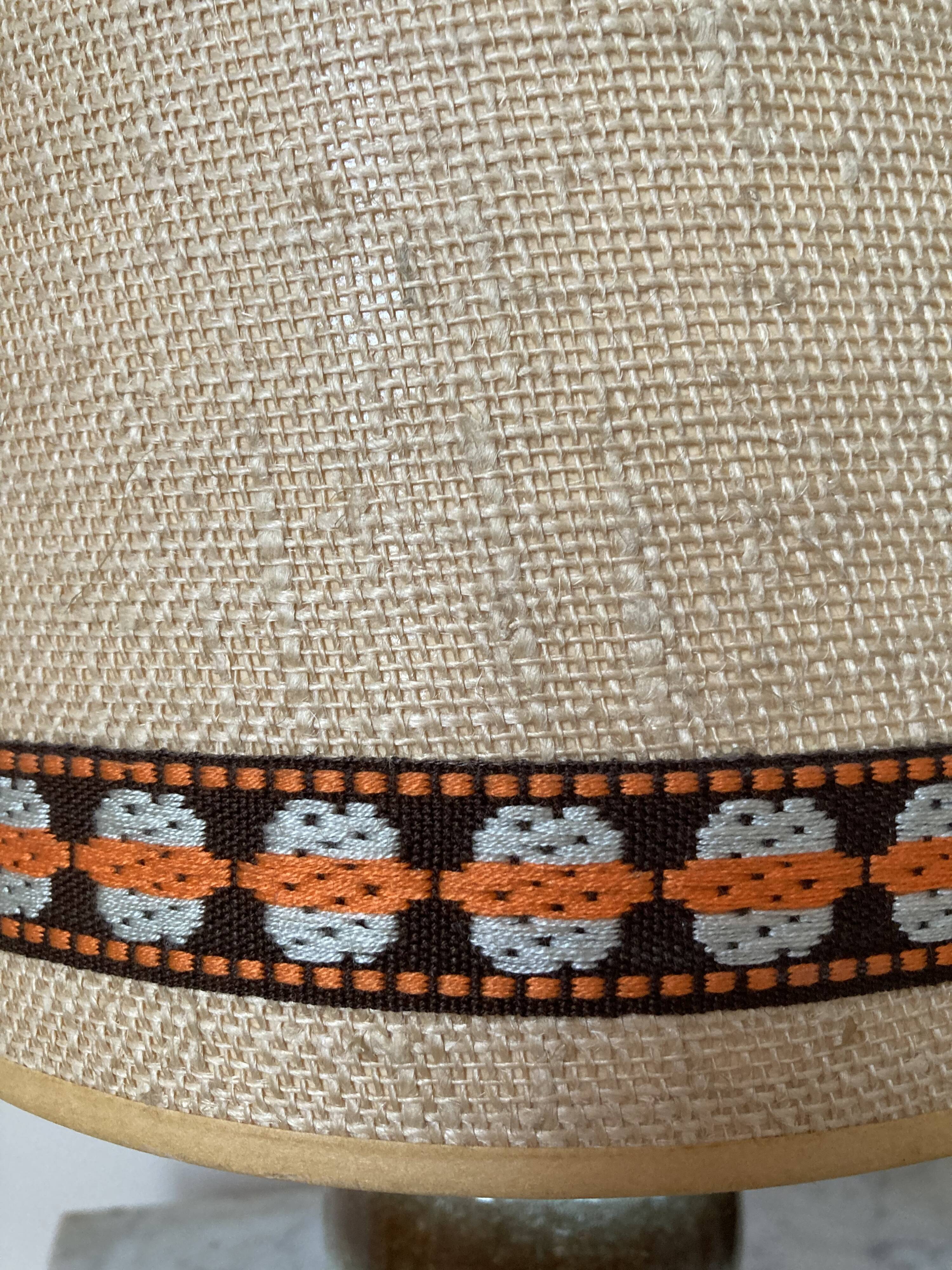 Stoneware brutality lamp