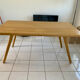 Scandinavian wooden table