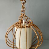 Rattan suspension from the 60s