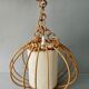 Rattan suspension from the 60s