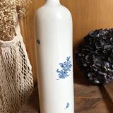 Bouteille en grès peinte