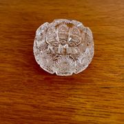 Cendrier en cristal de bohème