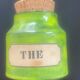 Mado Jolain's tea pot in green glazed ceramic