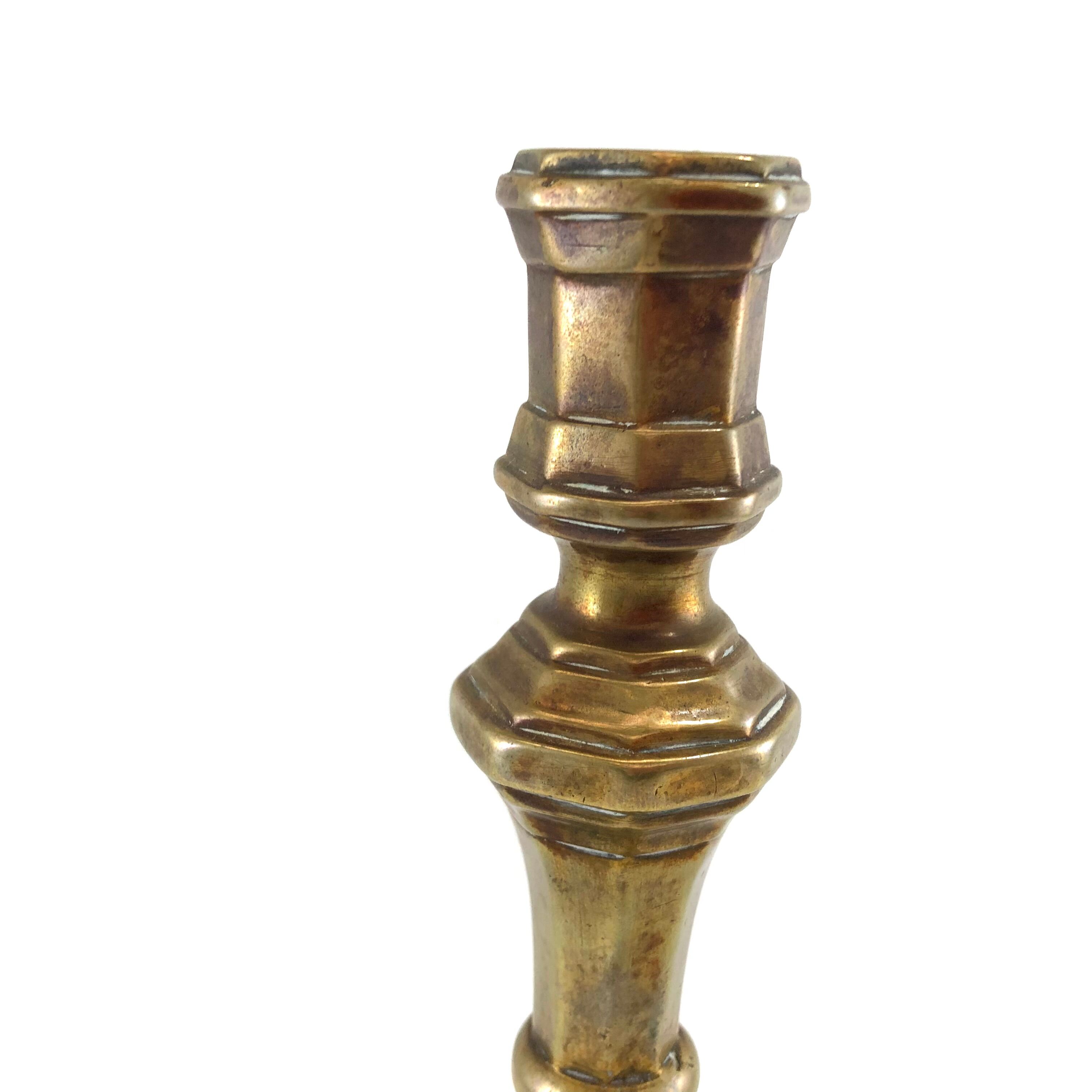 Candlestick candlestick in bronze 19th