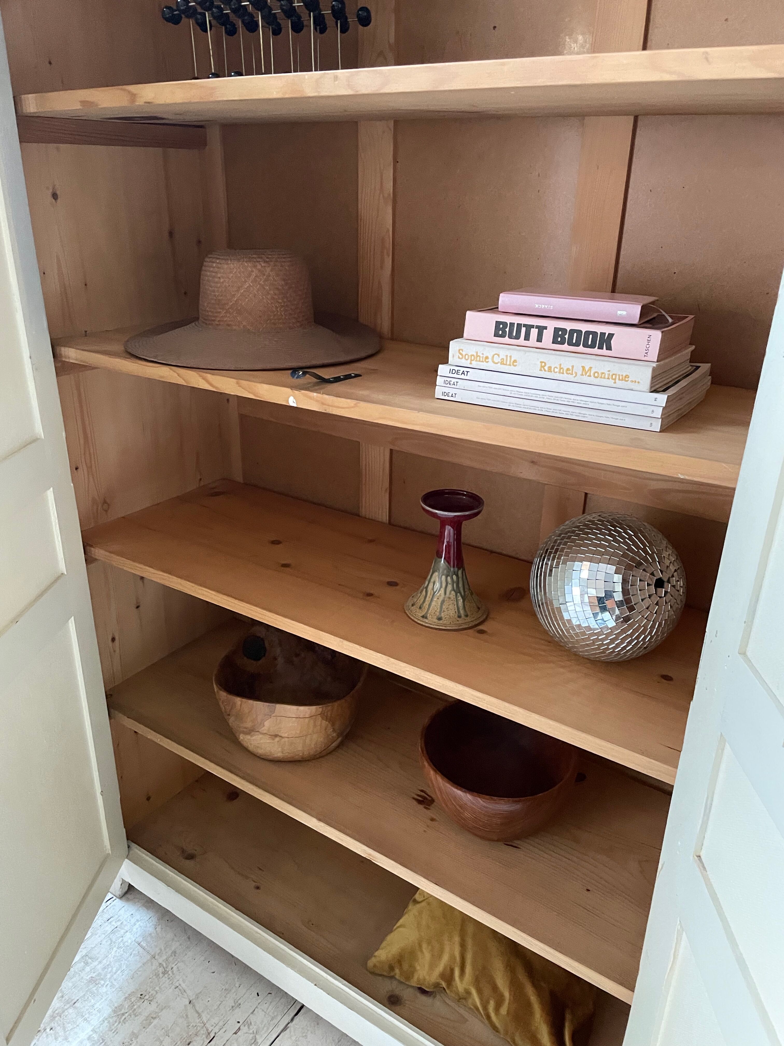White cutter cabinet