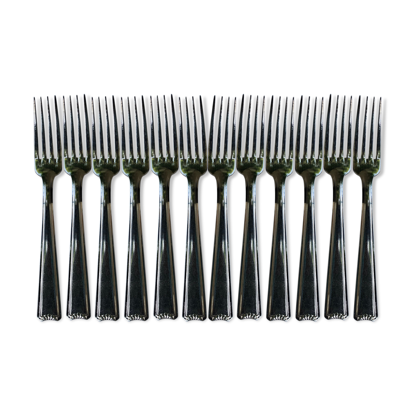 Ercuis dessert series of 12 forks