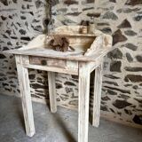 Small vintage patinated piece of furniture