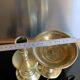 Golden bronze candlesticks