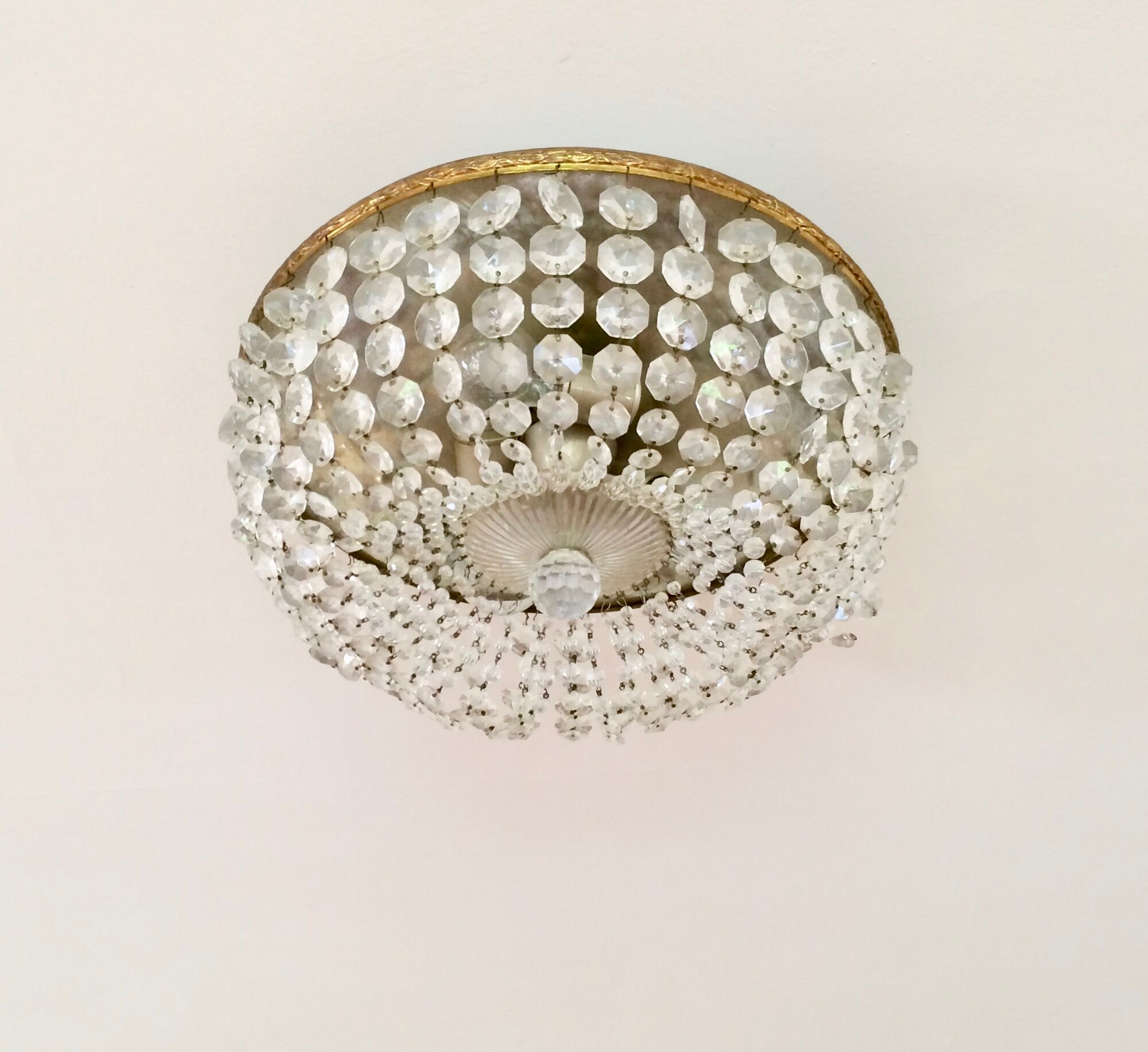 Plafonnier basket with stamps