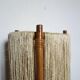 Lamppost in rattan and rope from the 1950s