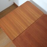 Scandinavian stretch teak table
