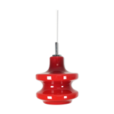 Suspension opaline rouge par Peill - Putzler Allemagne