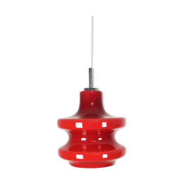 Suspension opaline rouge par Peill - Putzler Allemagne