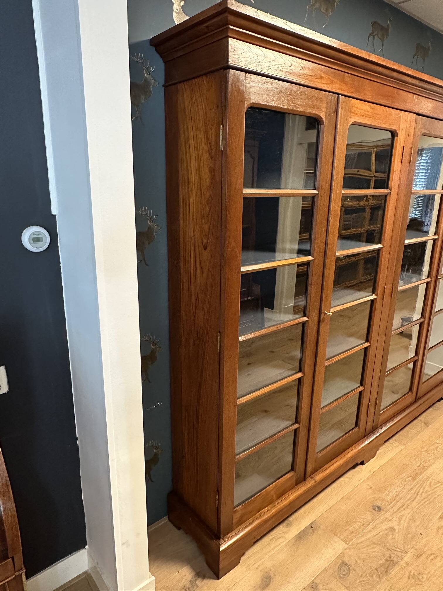 Large antique bookcase