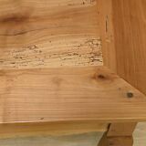 Farmhouse table in blond cherry, Louis XV style – 2nd part of the 19th century