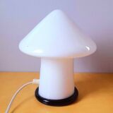 Lampe champignon en verre de Murano 1980.