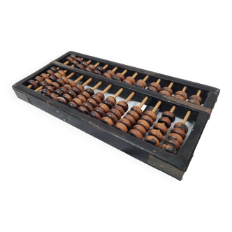 Chinese vintage wooden abacus