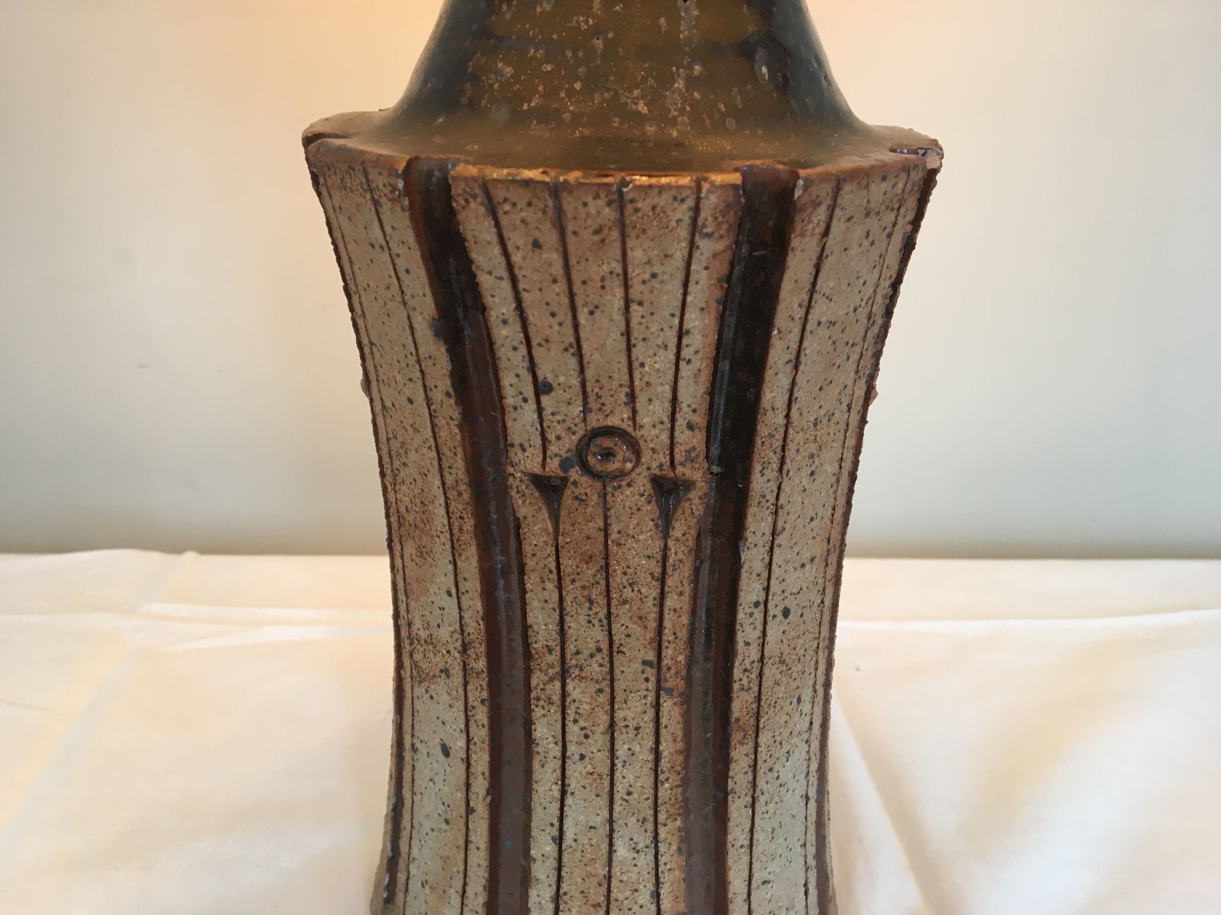 Sandstone table lamp