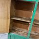 Armoire / placard / armoire brocante vintage vert menthe