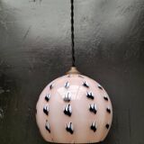 Opaline pendant light