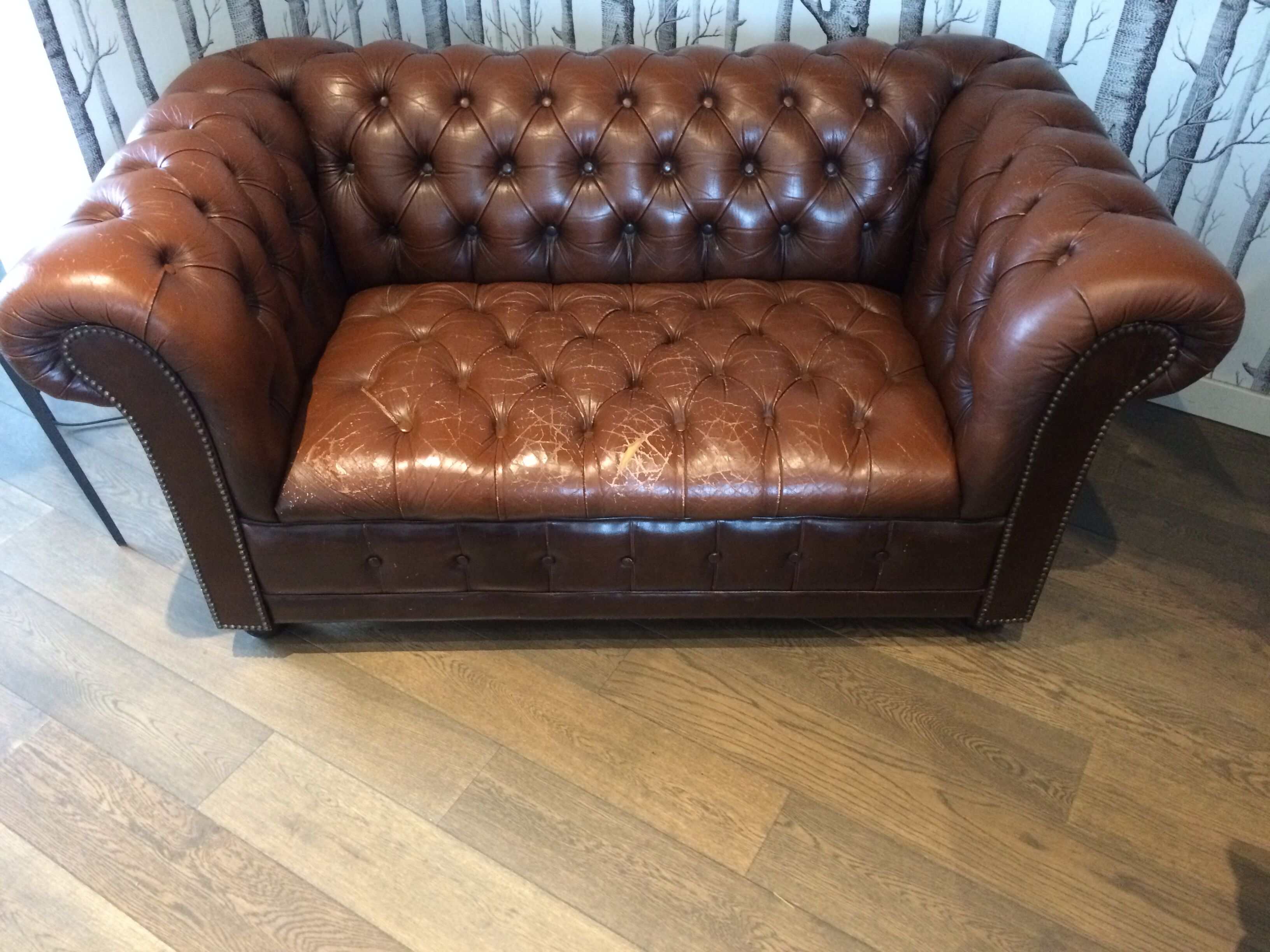 Vintage chesterfield sofa