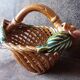 Small barbotine basket