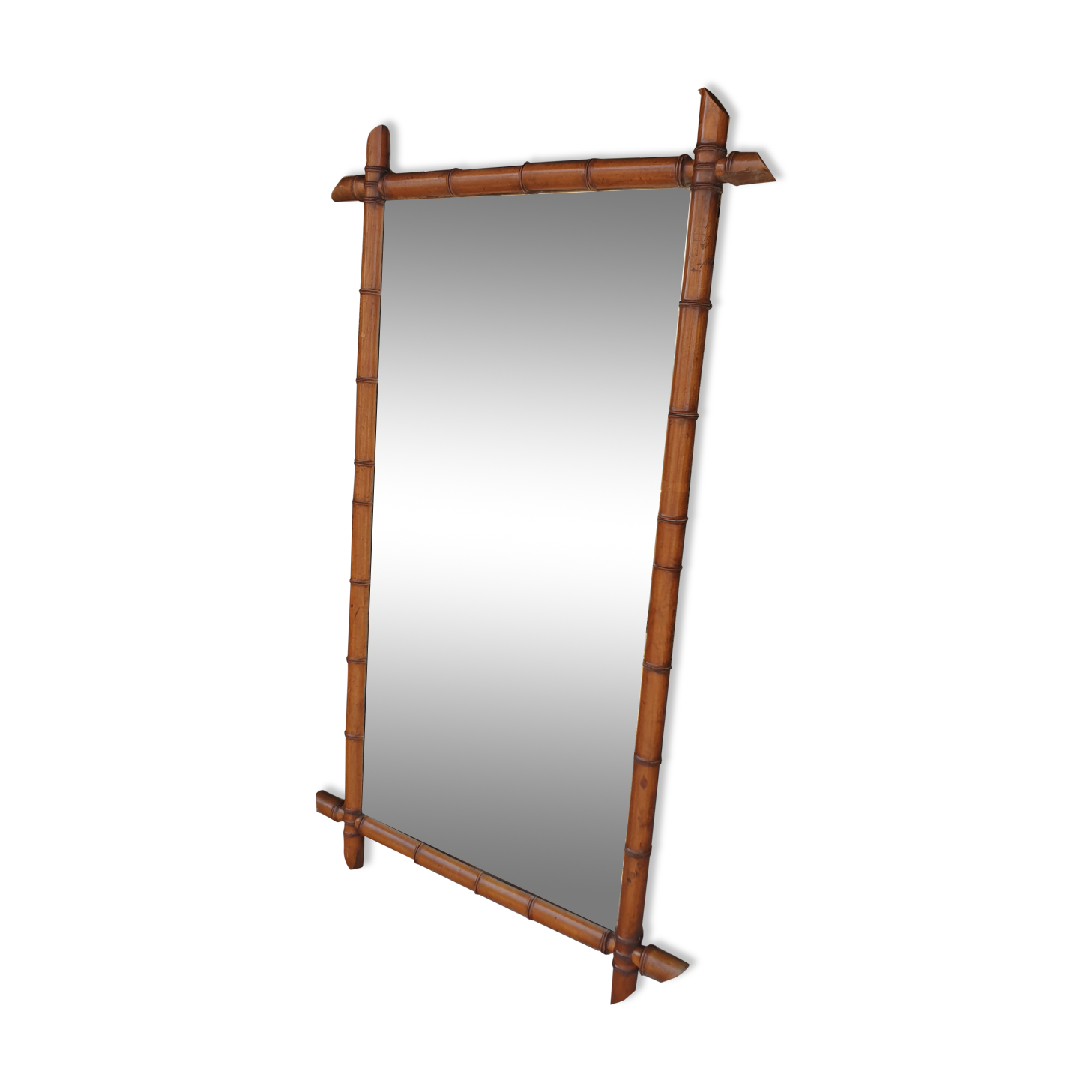 Mirror bamboo barber xl 71x120cm