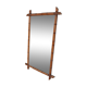 Mirror bamboo barber xl 71x120cm