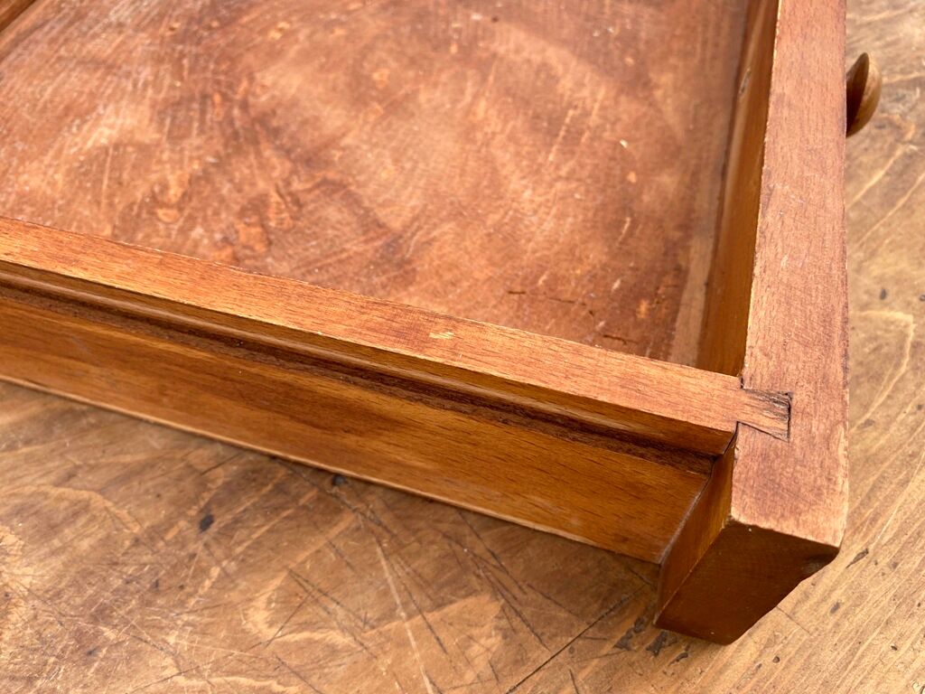 Solid wooden farm table with 1 drawer