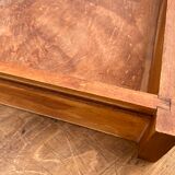 Solid wooden farm table with 1 drawer