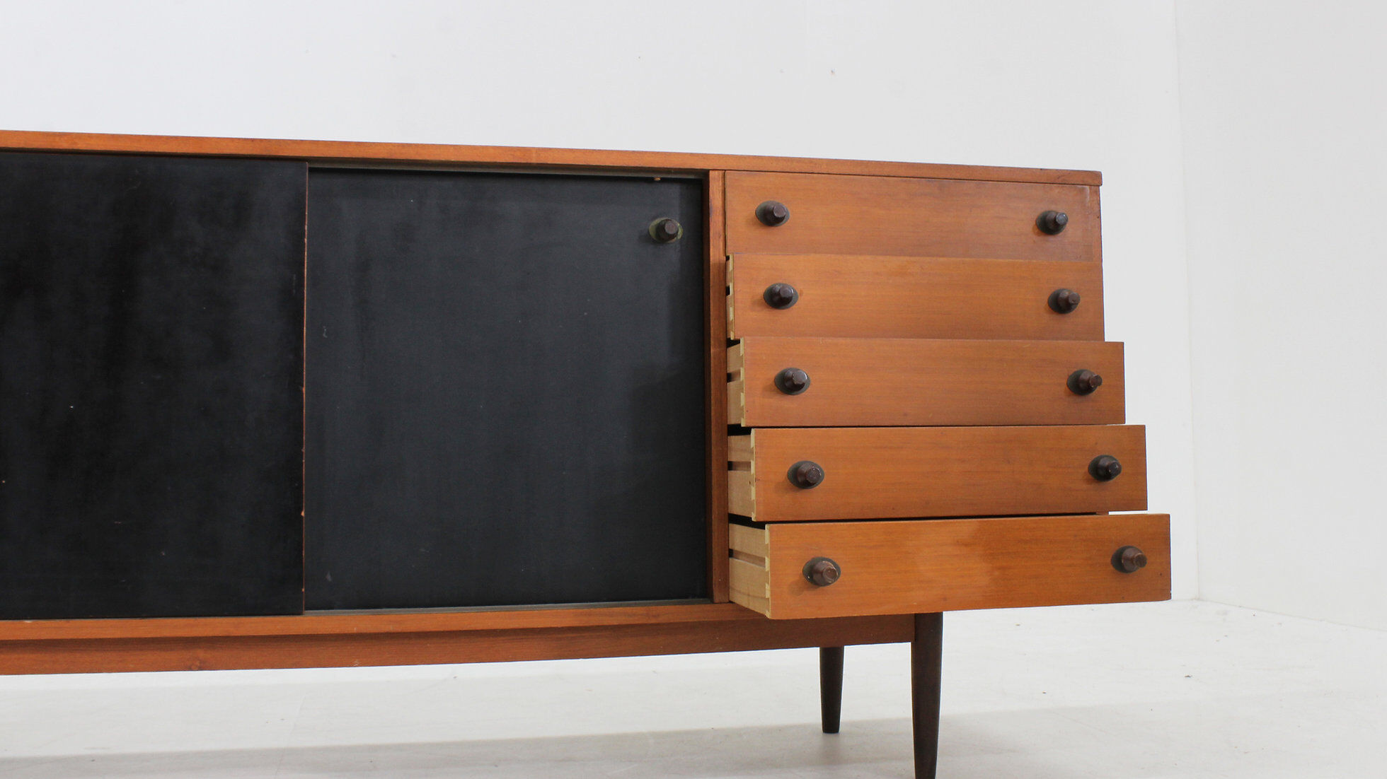Vintage sideboard Mobilificio Montresor Italian design 1960s